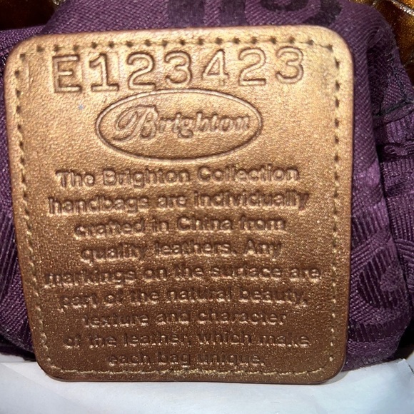 Brighton Shoulder/Tote Bag EUC - Picture 10 of 11